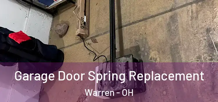  Garage Door Spring Replacement Warren - OH